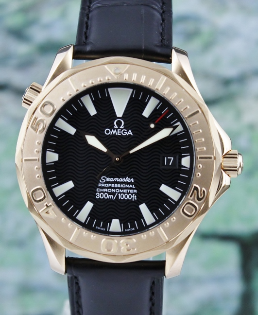 (image for) RARE FIND 99% NEW UNPOLISHED OMEGA 18K ROSE GOLD SEAMASTER / 26365091